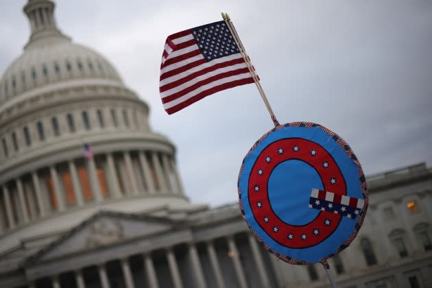 ron-watkins-twitter.jpg Congress Holds Joint Session To Ratify 2020 Presidential Election - Credit: Getty Images