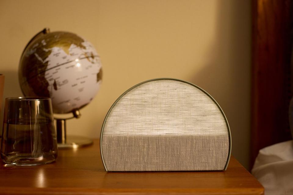 a globe and a glass on a table