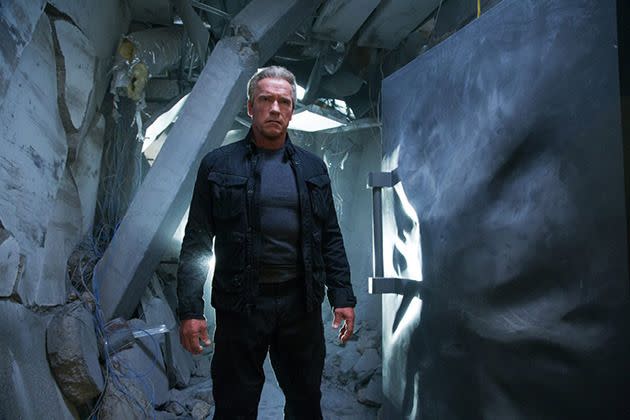 Arnold Schwarzenegger in 'Terminator: Genisys'. Photo: Paramount Pictures