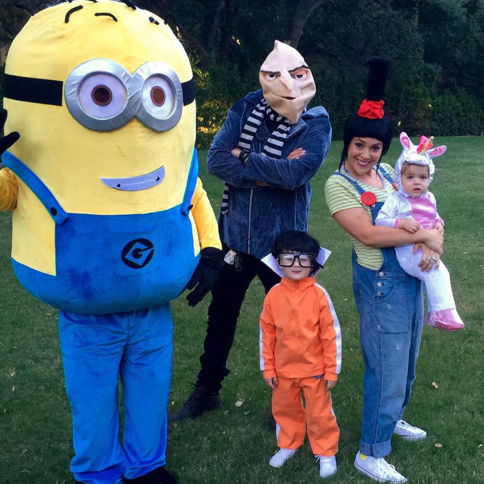 Alyssa Milano and David Bugliari's Despicable Me