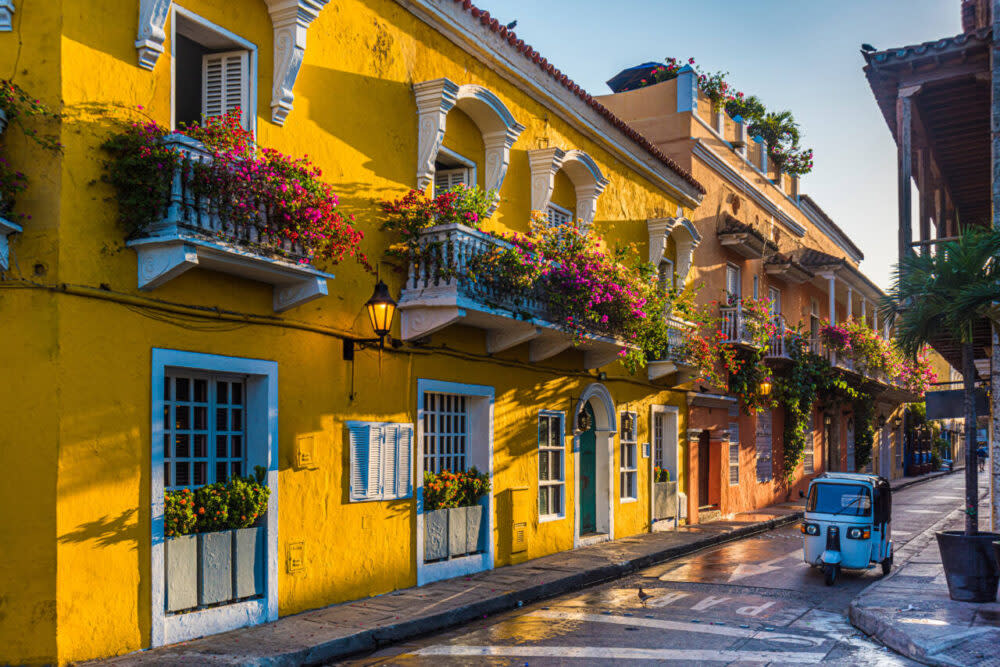 street in Colombia