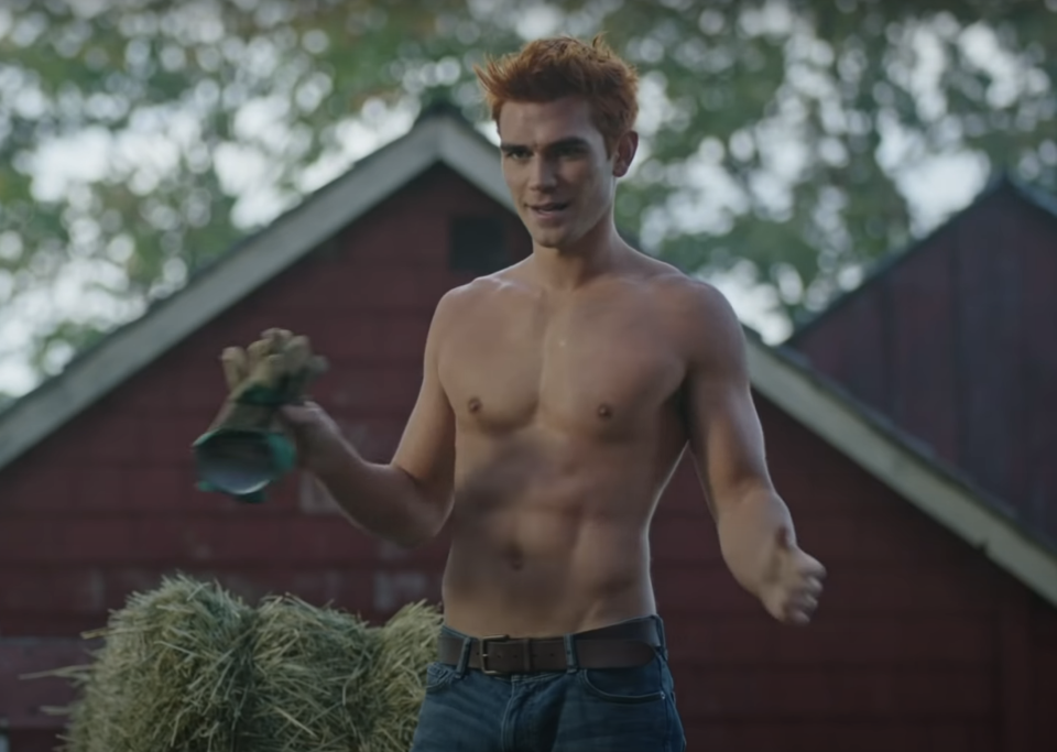 KJ Apa in "Riverdale"