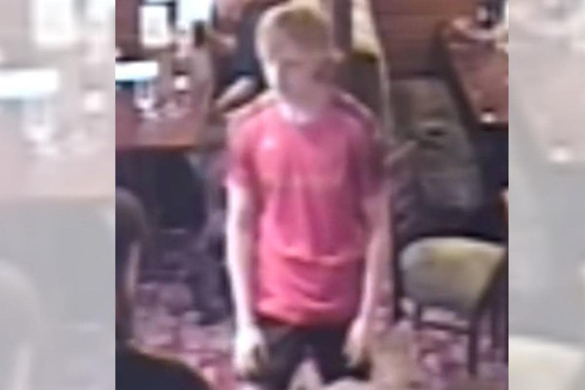 Police would like to speak to this man in connection with the incident <i>(Image: Sussex Police)</i>