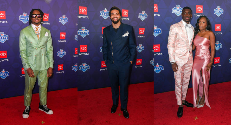 NFL Draft 2024 Red Carpet Photos: All the Shoes & Style