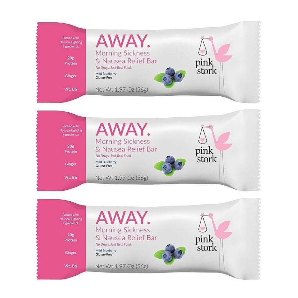 Pink Stork AWAY Morning Sickness Relief Bars