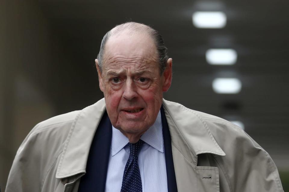 <div class="inline-image__caption"><p>Conservative Member of Parliament Nicholas Soames walks in Westminster, in London, Britain September 3, 2019.</p></div> <div class="inline-image__credit">REUTERS/Simon Dawson</div>