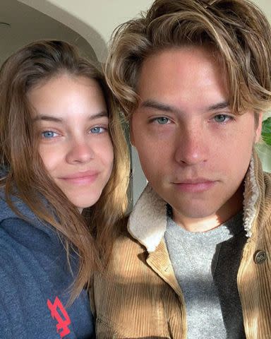 <p>Barbara Palvin/instagram</p> Dylan Sprouse and Barbara Palvin