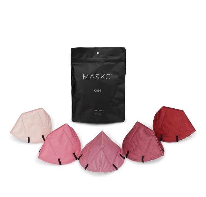 Blush Tones Variety Kn95 Face Masks. Image via Maskc.