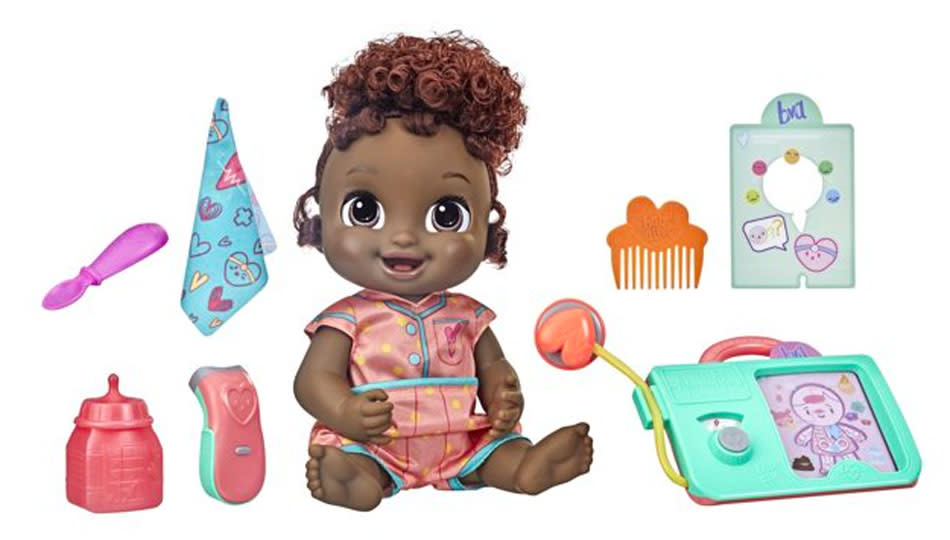 This baby doll really sneezes! (Photo: Walmart)