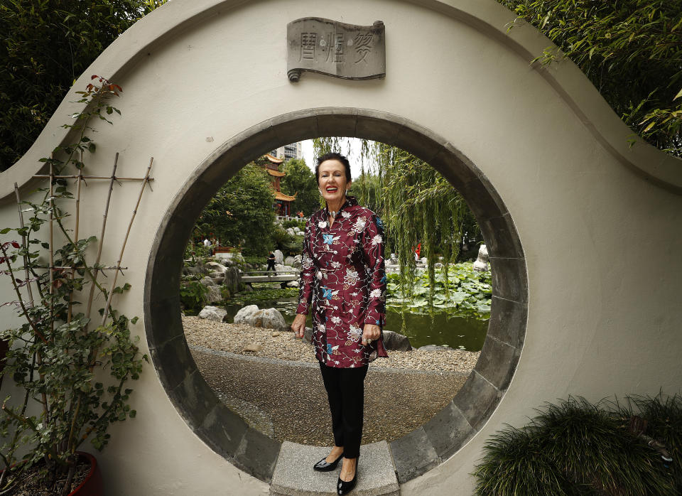 SYDNEY, AUSTRALIA - FEBRUARY 09: Clover Moore, Lord Mayor of Sydney, poses during the Sydney Lunar Festival Media Launch on February 09, 2021 in Sydney, Australia. The Sydney Lunar New Year festival runs from 12 - 21 February and is celebrating the year of the Ox. (Photo by Ryan Pierse/Getty Images)