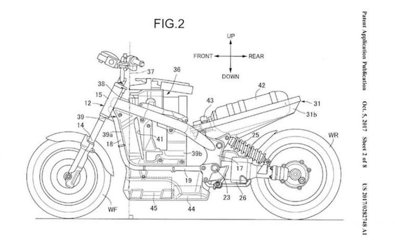 Figure 2 of Honda's hydrogen-powered bike