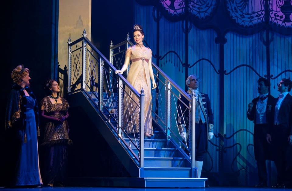 Shereen Ahmed as Eliza Doolittle in The Lincoln Center Theater production of "My Fair Lady."