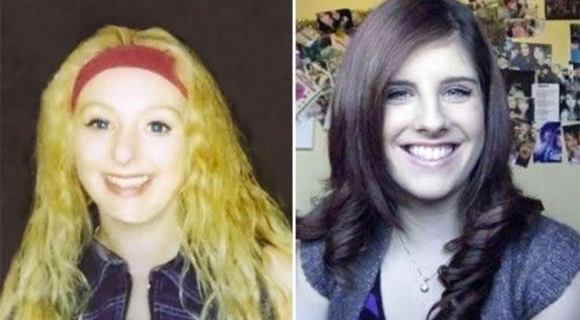 Halliwell's victims: Becky Godden-Edwards (left) and Sian O'Callaghan (right). Source: Yahoo