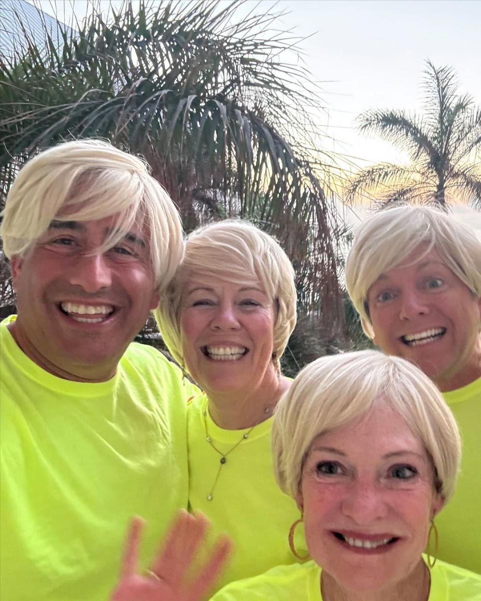 Barbara Corcoran's friends dress up like her