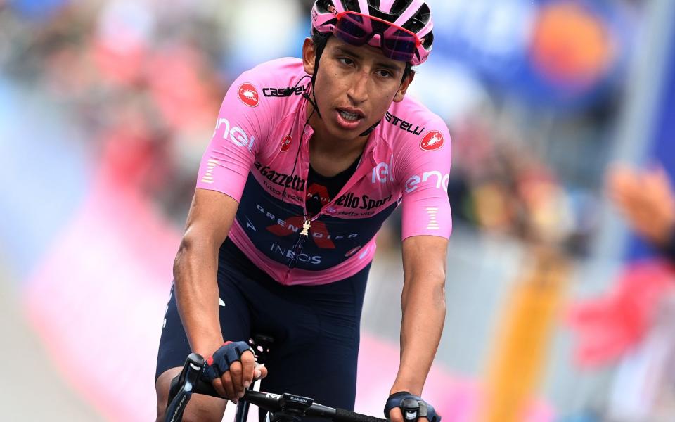 Egan Bernal - Tour de France winner Egan Bernal undergoes spinal surgery after training ride crash with bus - GETTY IMAGES