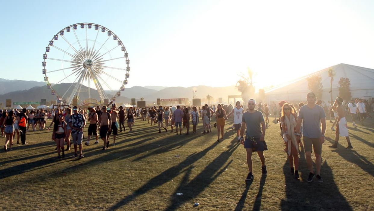 Des festivaliers à Coachella lors de l'édition 2016 (Photo d'illustration) - Matt Winkelmeyer - Getty Images North America - AFP