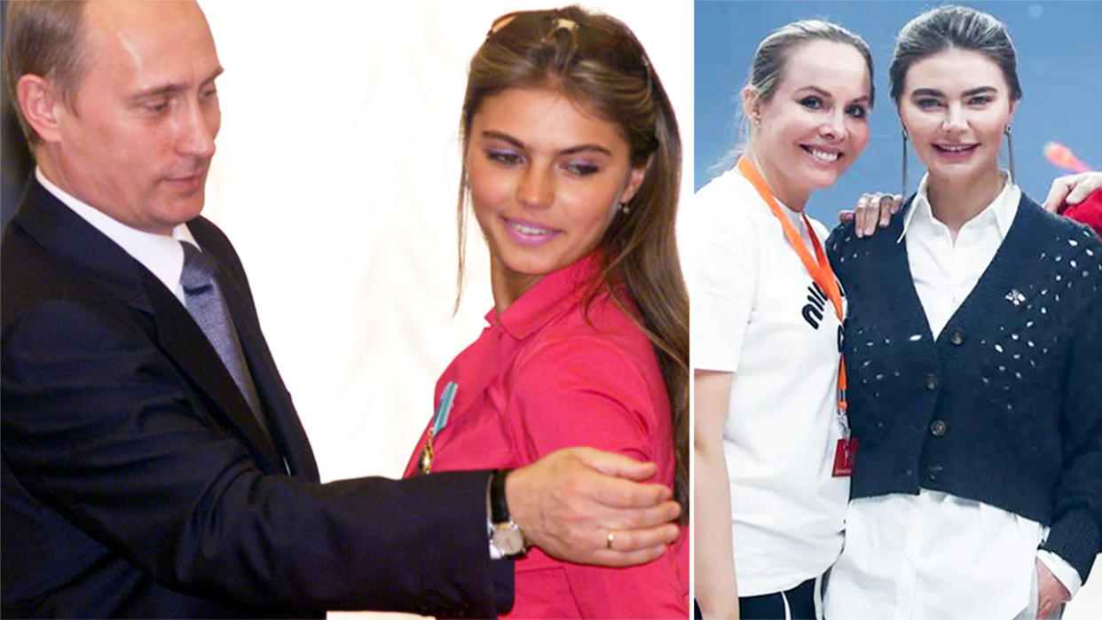 Alina Kabaeva, pictured here making her first public appearance since Russia's invasion of Ukraine.