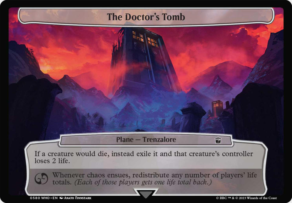 Card artwork from MTG Doctor Who