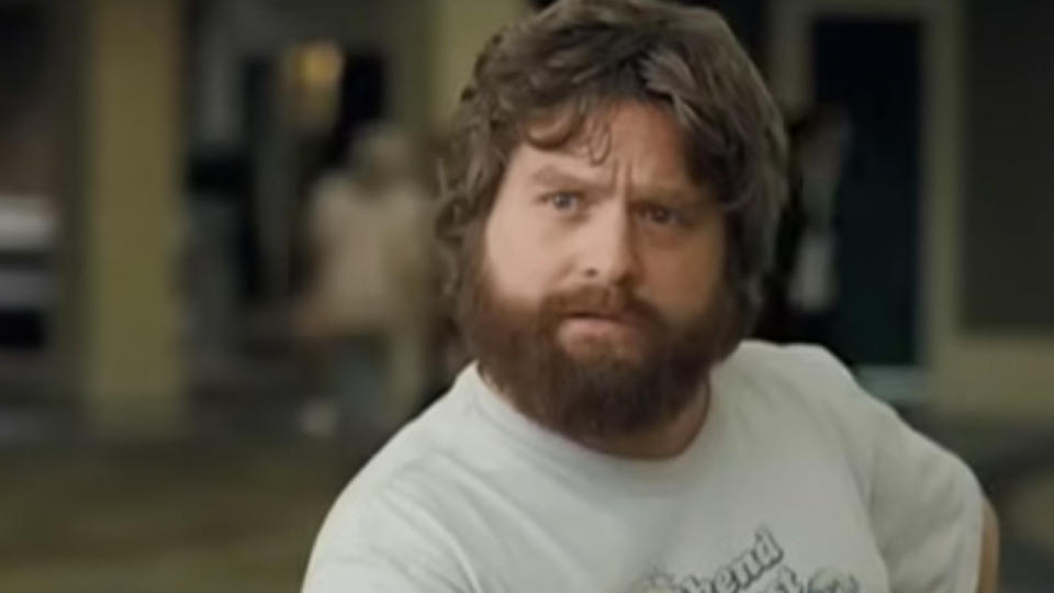 Zach Galifianakis in The Hangover