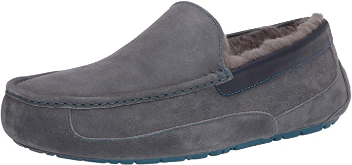 Uggs slippers in blue grey