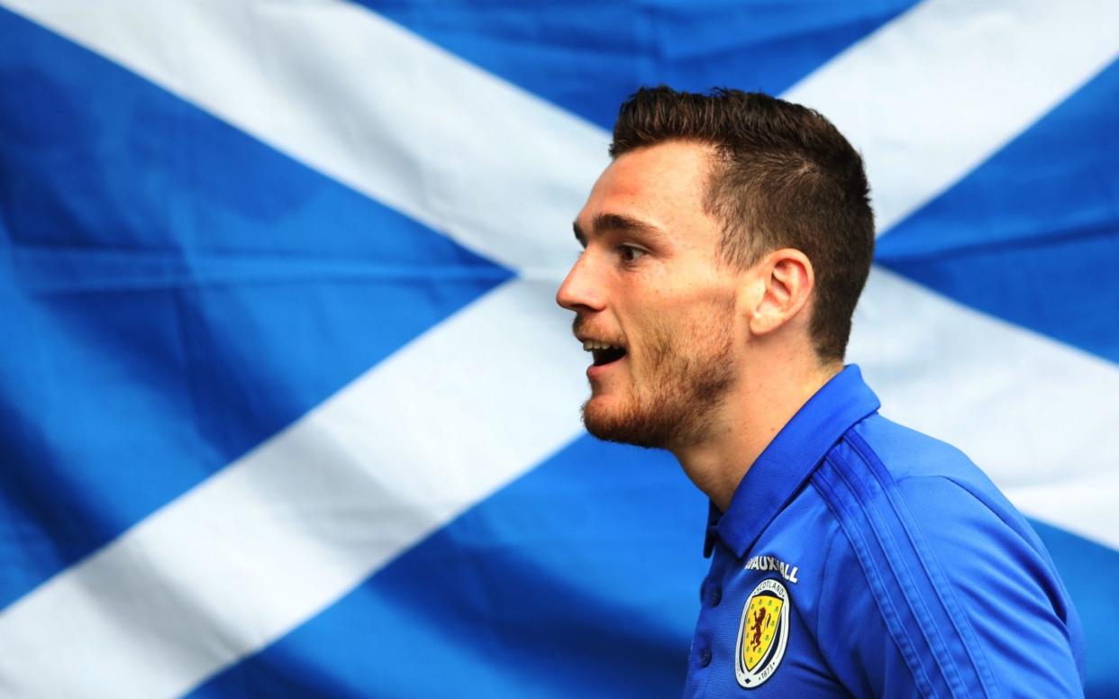 Andrew Robertson will play left wing-back for Scotland - Getty Images Europe