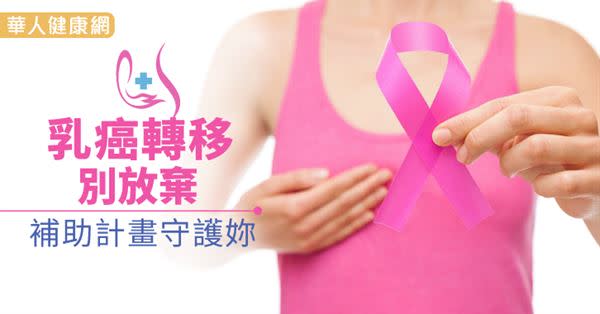 乳癌轉移別放棄　補助計畫守護妳