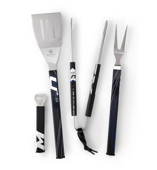 <p><a href="https://go.redirectingat.com?id=74968X1596630&url=https%3A%2F%2Fwww.uncommongoods.com%2Fproduct%2Fhockey-stick-bbq-set&sref=https%3A%2F%2Fwww.menshealth.com%2Ftechnology-gear%2Fg33313114%2Fbest-gifts-for-sports-fans%2F" rel="nofollow noopener" target="_blank" data-ylk="slk:Shop Now;elm:context_link;itc:0;sec:content-canvas" class="link ">Shop Now</a></p><p>Hockey Stick BBQ Set</p><p>uncommongoods.com</p><p>$45.00</p><span class="copyright">uncommongoods.com</span>