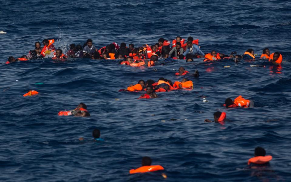 libya rescue - Credit: Getty