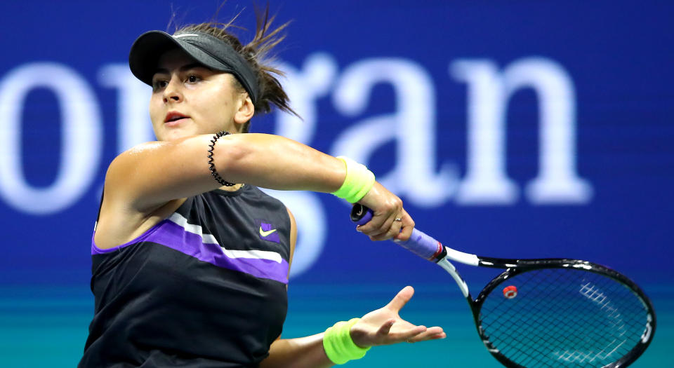 Canadian Bianca Andreescu will now live out a dream, squaring off against the legendary Serena Williams in the US Open final on Saturday. (Photo by Clive Brunskill/Getty Images)