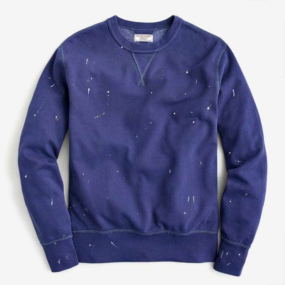 Wallace & Barnes Heritage Fleece Painter's Crewneck Sweatshirt