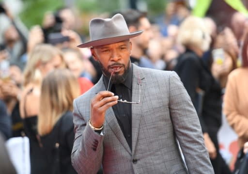 Jamie Foxx arrives for the premiere of "Just Mercy" during the 2019 Toronto International Film Festival on September 6