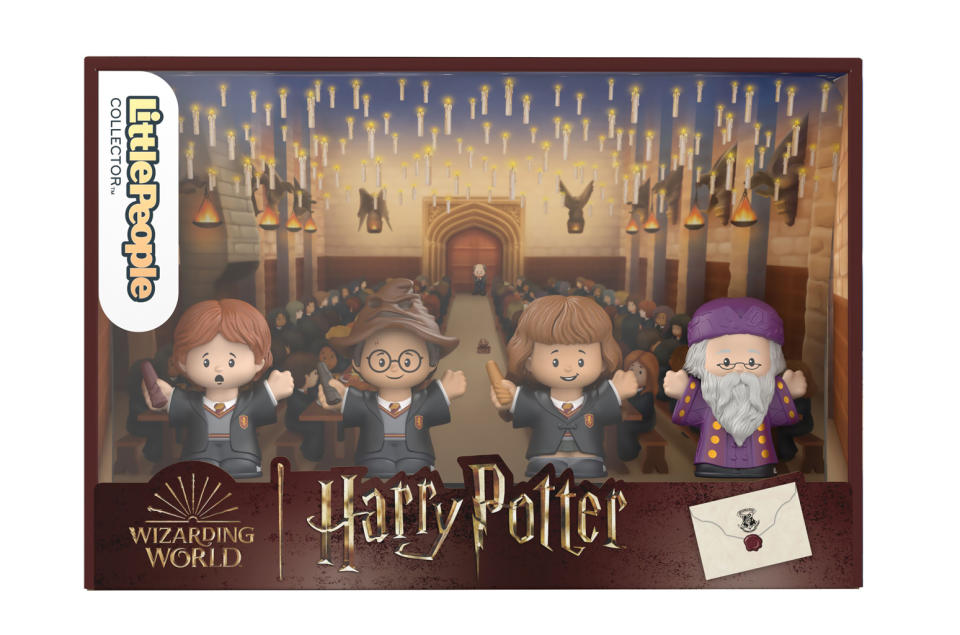 Hogwarts with New Fisher-Price Little People Collector Sets