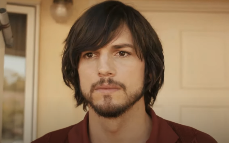 Ashton Kutcher as Steve Jobs