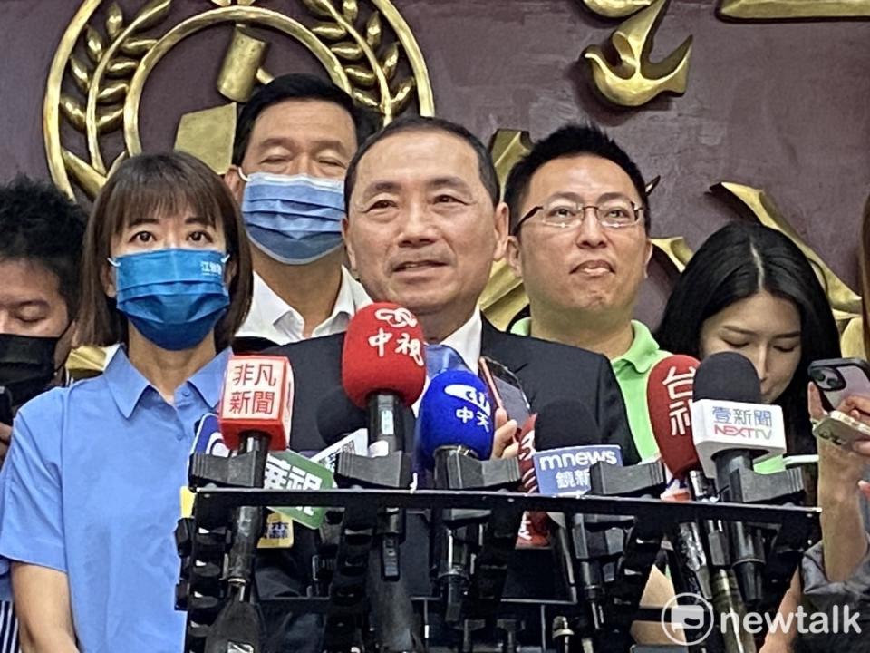 侯友宜表示，只要大家一心一意為中國民國、為台灣這塊土地打拚，絕對都沒有問題。   圖：林昀真/攝