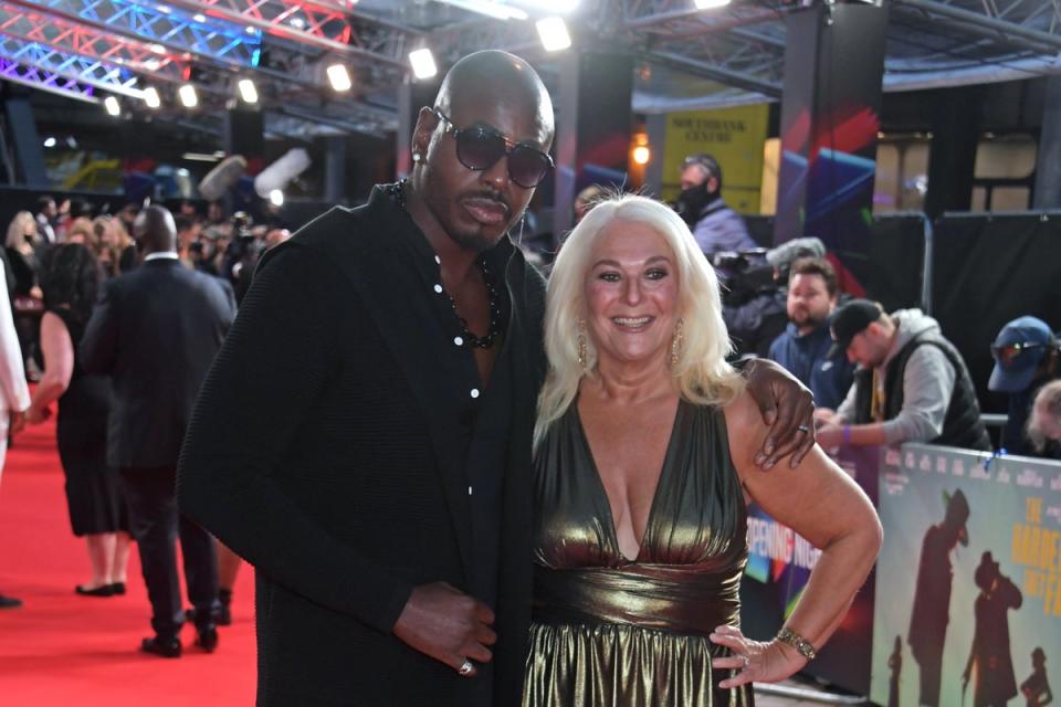 Ben Ofoedu and Vanessa Feltz (Dave Benett/Getty Images for Net)