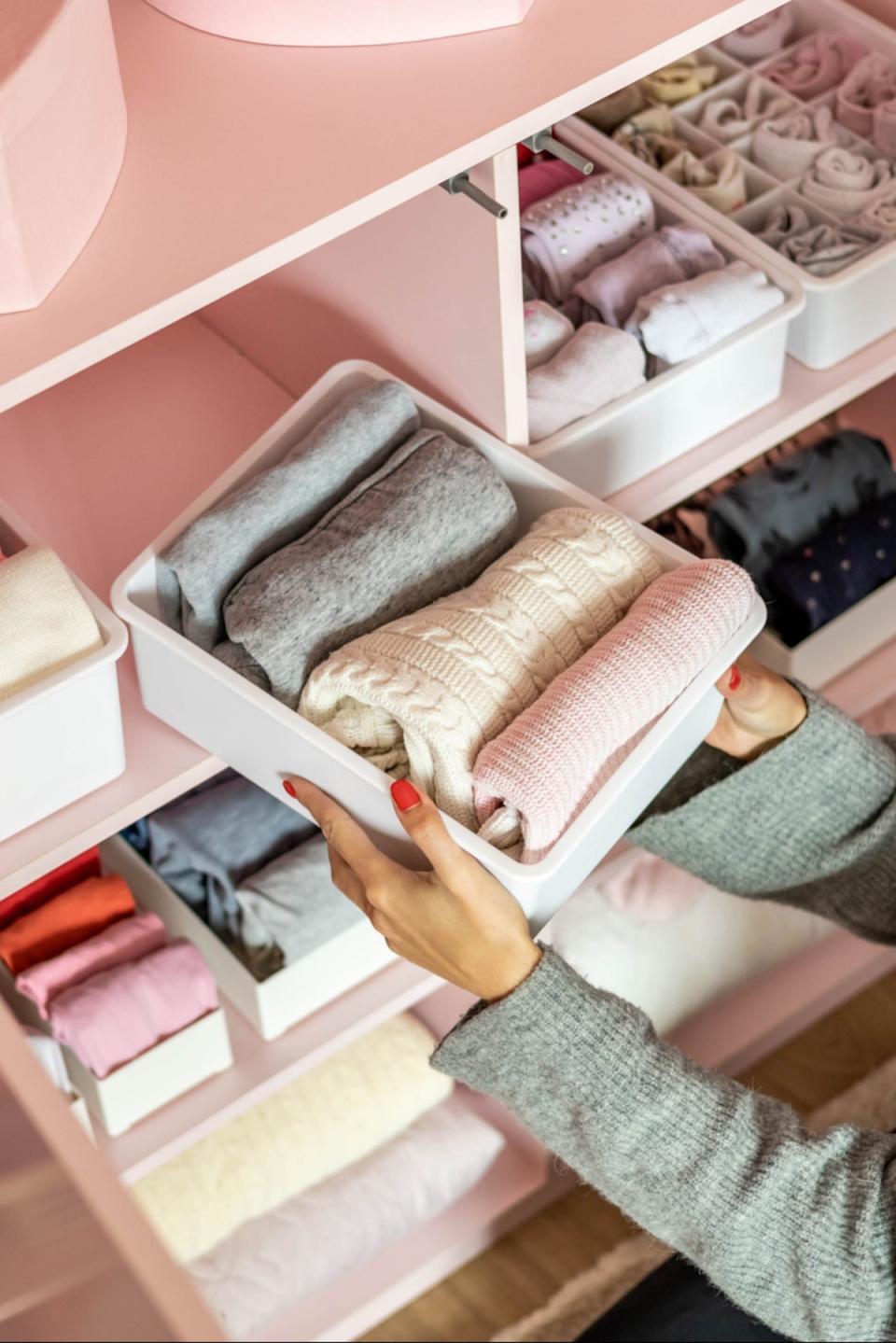 ‘I’m no longer the owner of a limited edition Ganni T-shirt collection, but I am the owner of a much more spacious wardrobe’ (iStock)