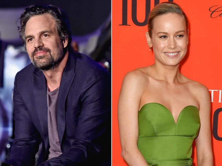 Mark Ruffalo discovers he'd already starred in a film with Brie Larson before Avengers