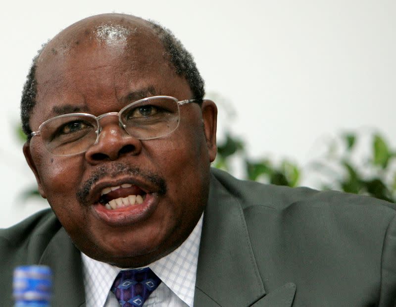 FILE PHOTO - Tanzania's former president Benjamin Mkapa