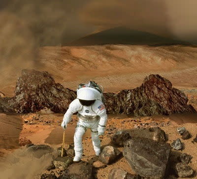 Challenges ahead for human explorers of Mars given the toxic nature of perchlorates that are pervasive on the red planet.