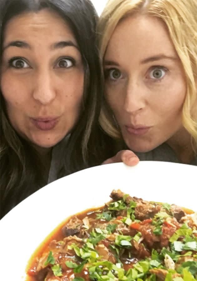 Tully appeared on MKR this year with her best friend Della (left). Source: Instagram