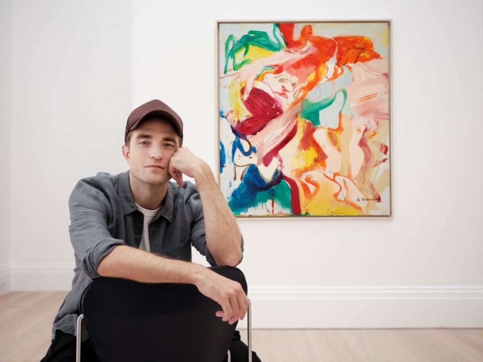 Robert Pattinson at Sotheby’s - Credit: Courtesy of Sotheby's