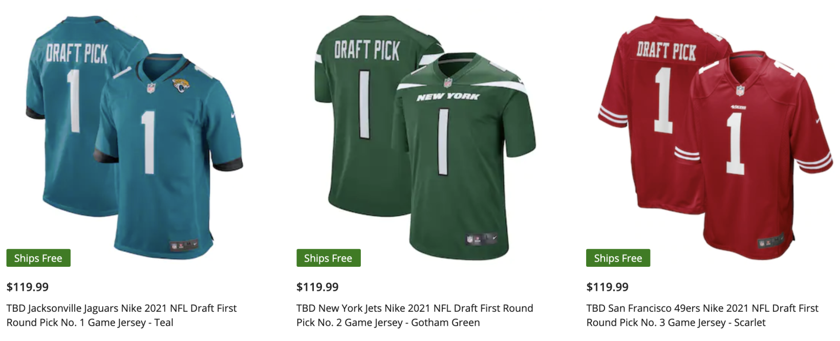 NFL Draft Day is here! - Shop The 2021 NFL Draft Day collection