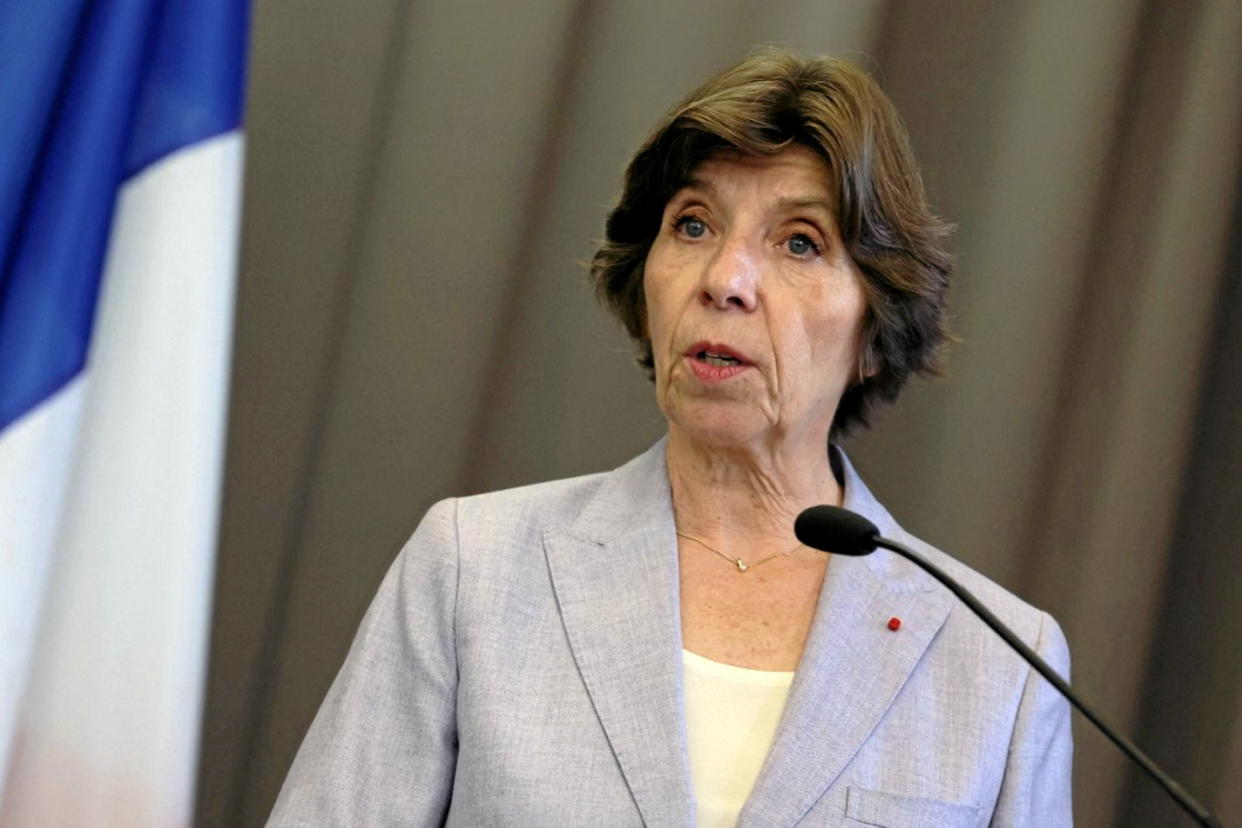 Catherine Colonna se rendra en Arménie ce mardi.  - Credit:FREDERICK FLORIN / AFP