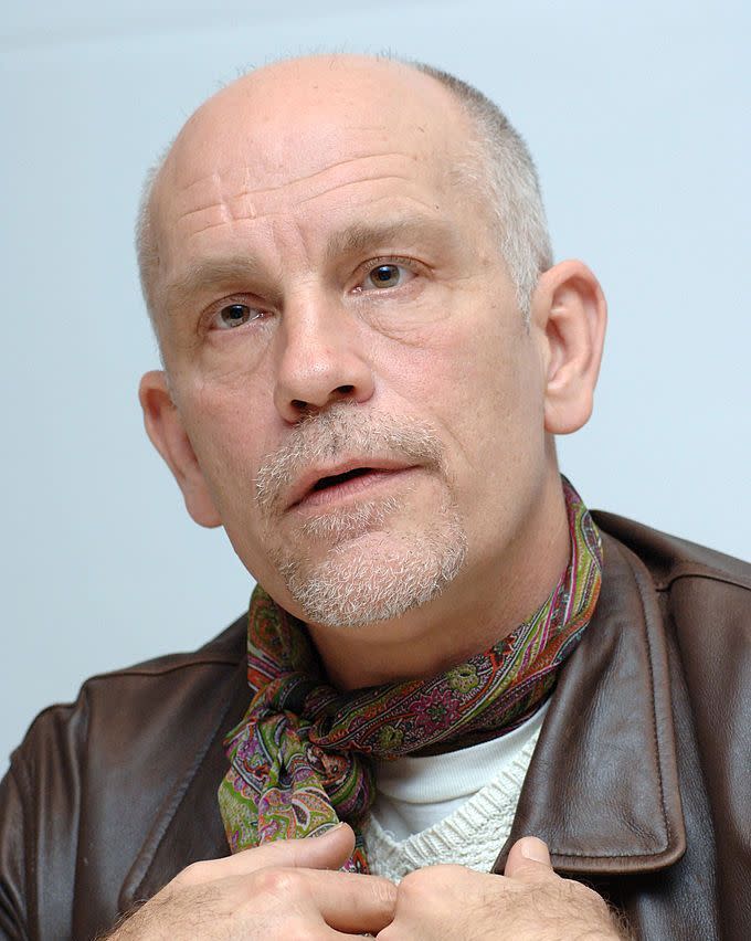 John Malkovich (head that's bare)