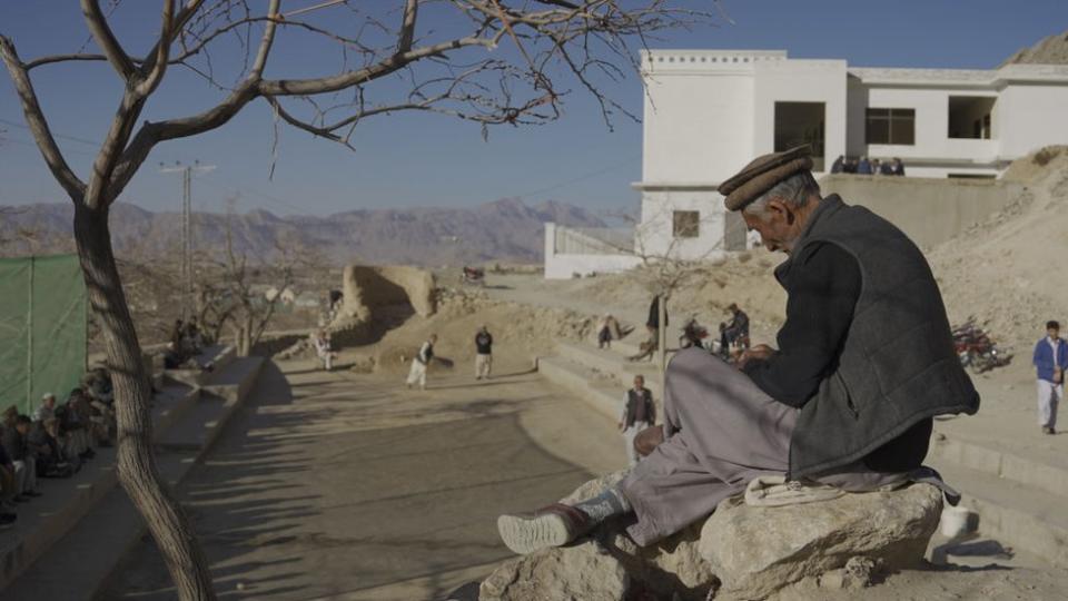 Un hombre hazara en Pakistán