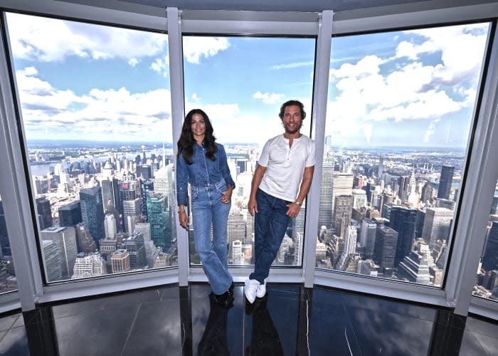 Camila Alves y Matthew McConaughey 