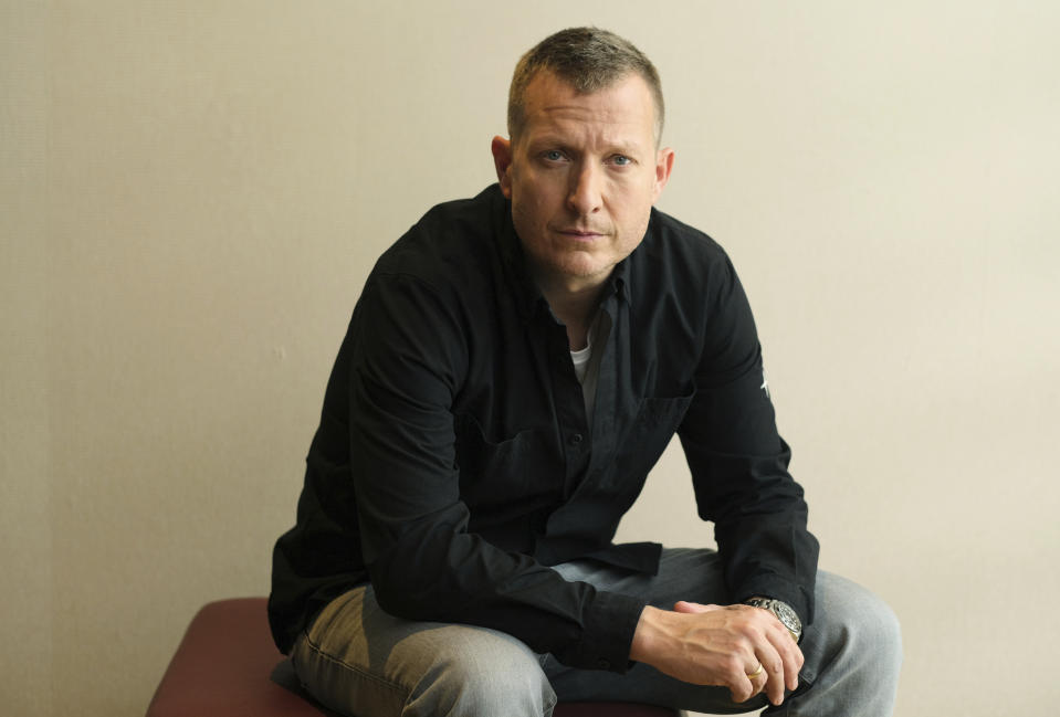 Tobias Lindholm, director of "The Good Nurse," poses for a portrait during the 2022 Toronto International Film Festival, Saturday, Sept. 10 2022, at the Shangri-La Hotel in Toronto. (AP Photo/Chris Pizzello)