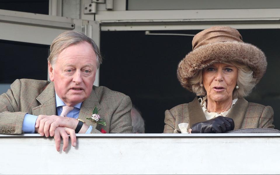 Andrew Parker Bowles is still close with Camilla (pictured together at The Cheltenham Festival in 2014)