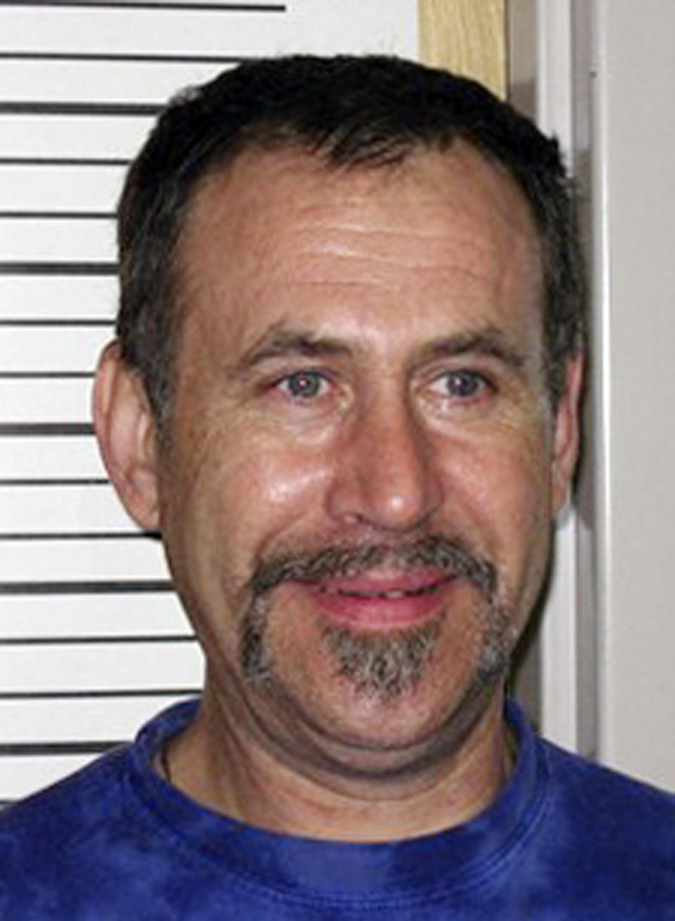 FILE - This undated photo provided by Washington State Department of Corrections, shows Robert Farrell Armstrong. Armstrong, also known as “Dr. Bob,” is accused by Montana authorities of obtaining pure methamphetamine in his home state of Washington to distribute through a network of couriers across Montana. He pleaded guilty to possession of methamphetamine with intent to distribute during an appearance before U.S. District Judge Susan Watters in Billings, Mont. on Wednesday, Jan. 22, 2014. (AP Photo/Washington State Department of Corrections, File)