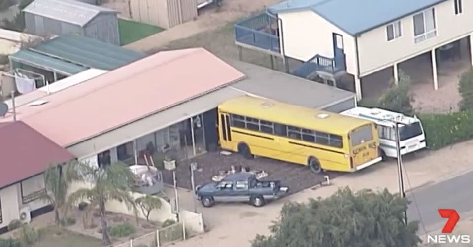 The Tiddy Widdy Beach home where the tragedy occurred. Photo: 7 News